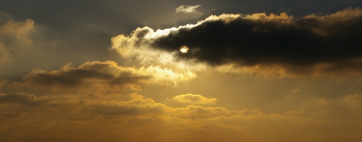 A March sunset over south Devon.